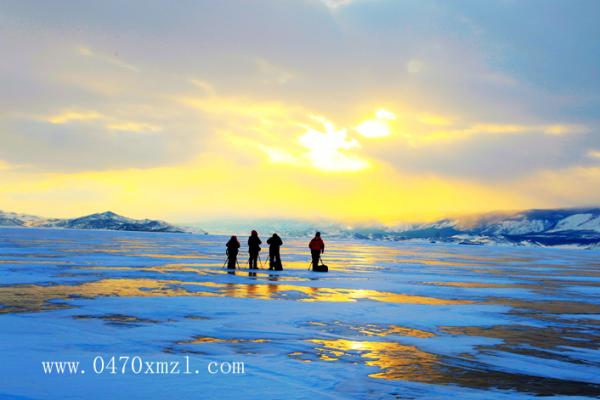 贝加尔湖的冬天